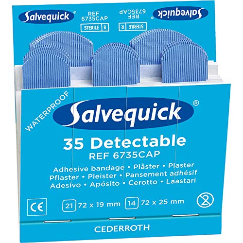 Cederroth/Salvequick Single Refill (35 Plasters) CD7A