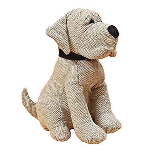 Tope para puerta perro algodón 23 cm (Gris)