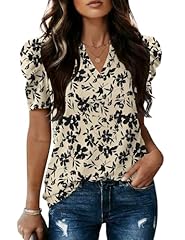 Apricot Black Floral