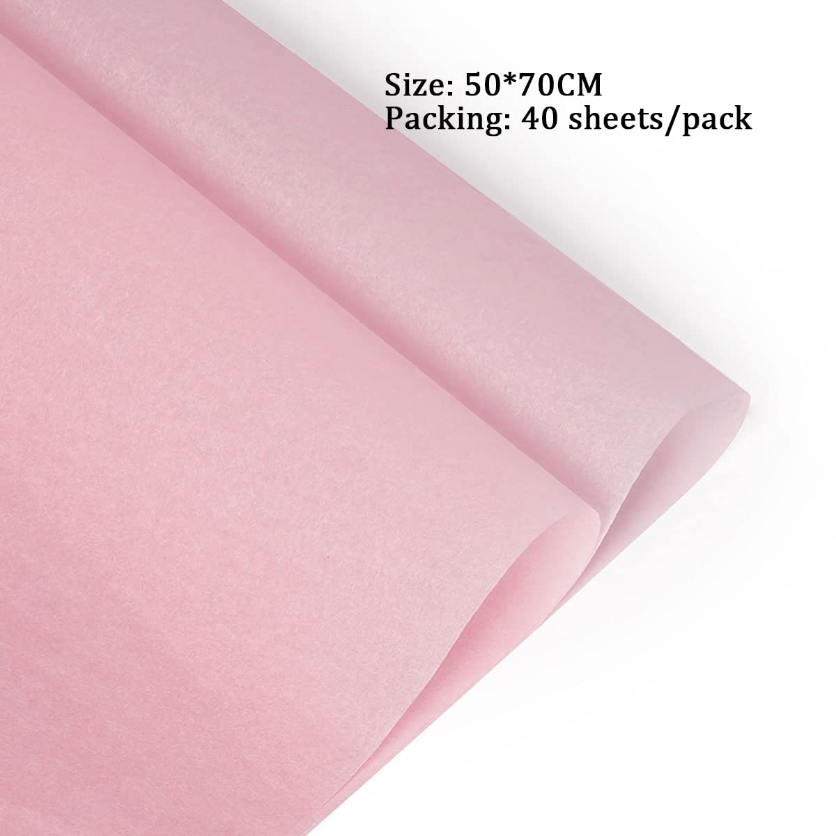 Papier kwiatowy na bukiety, papier do pakowania świeżych kwiatów, papier do bukietów kwiaciarni, opakowania na prezenty lub opakowania na pudełka na prezenty, rękodzieło DIY, bukiet kwiaciarni(Size:Or