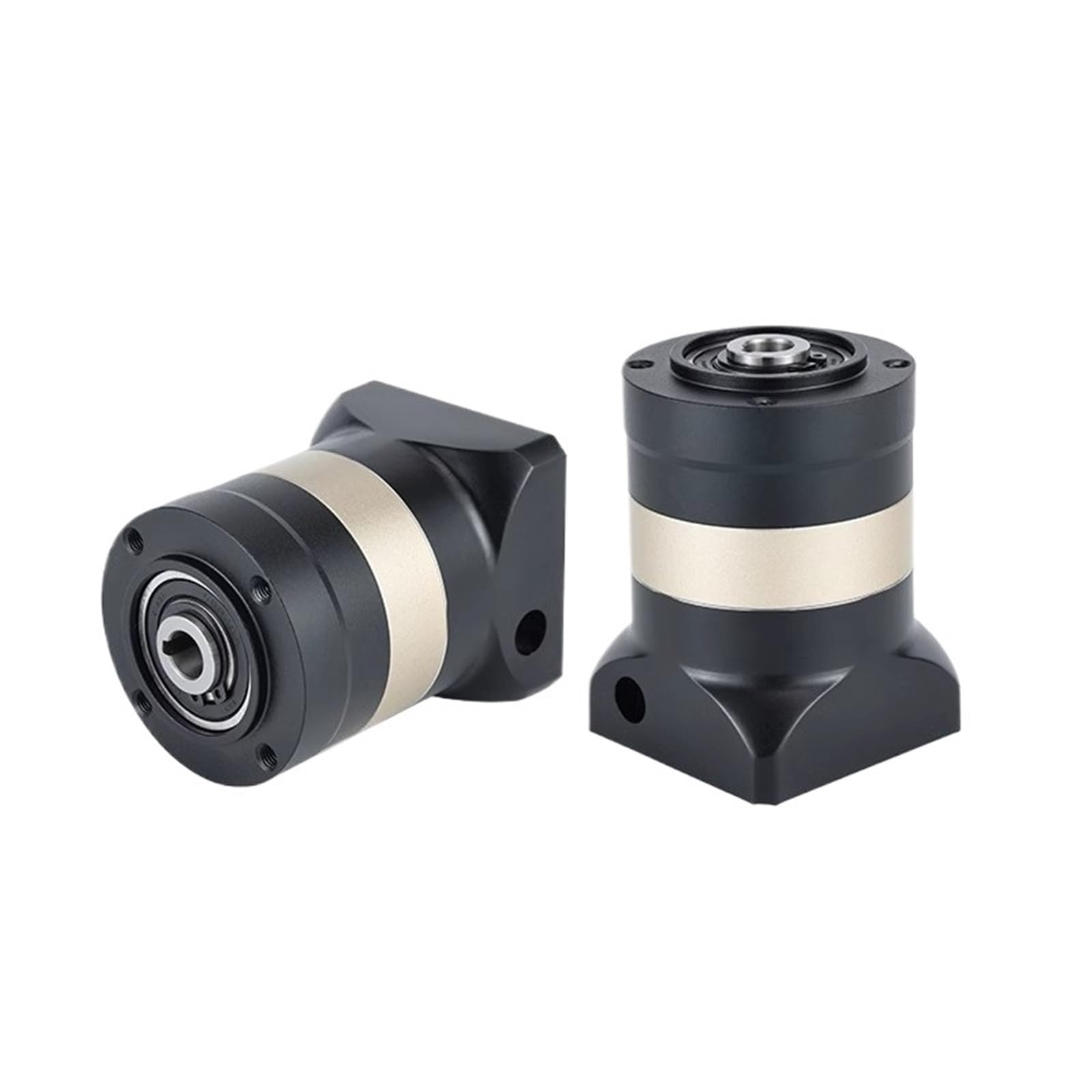 Réducteur planétaire PLK120-L2 avec bride ronde et trou sortie 60mm pour moteur