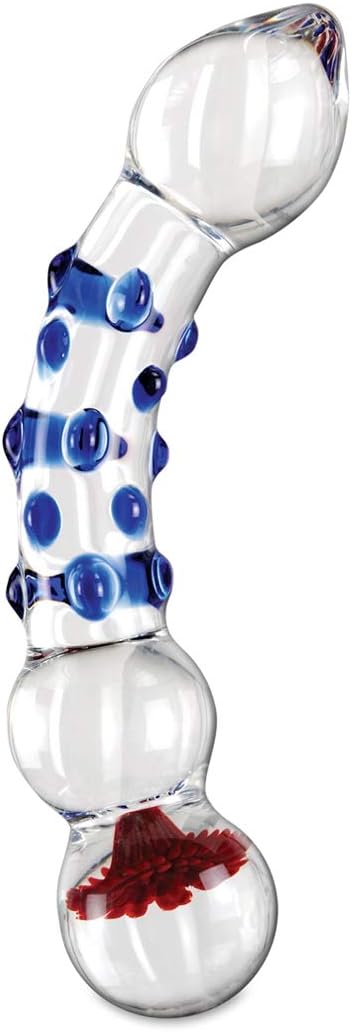Icicles #18 Hand Blown Glass Massager