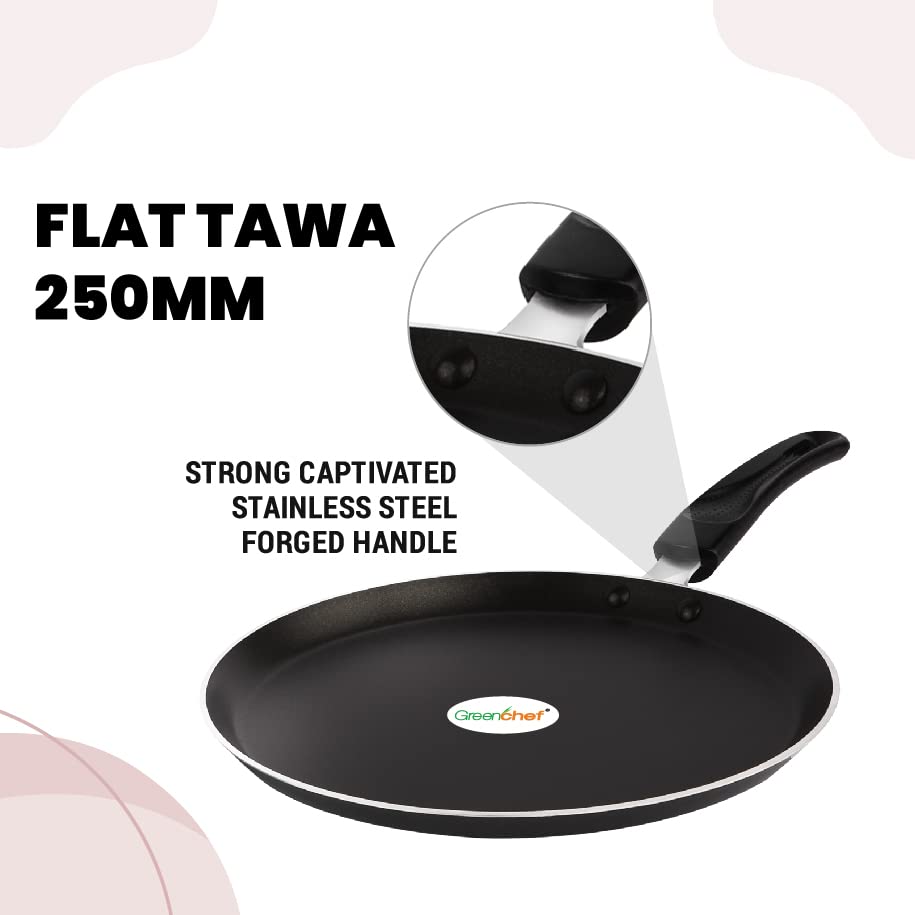 GREENCHEF Ebony Special Combo Brass Burner Glass Manual Gas Stove