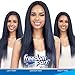 FREEDOM PART 101 (1B Off Black) - FreeTress Equal Synthetic Full Wig
