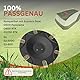 3DHerb 6er Messerscheibe kompatibel mit ECOVACS Goat O500, O800, O1200, G1-800, G1-2000, G1 - Premium Mähteller aus glasfaserverstärktem Kunststoff für 6 Klingen (Messerscheibe ohne Klingen)