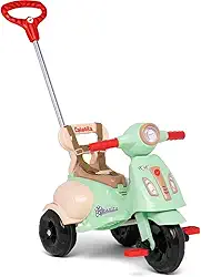 Calesita - Vespita Capri - Triciclo moto vesta de guiar e pedalar