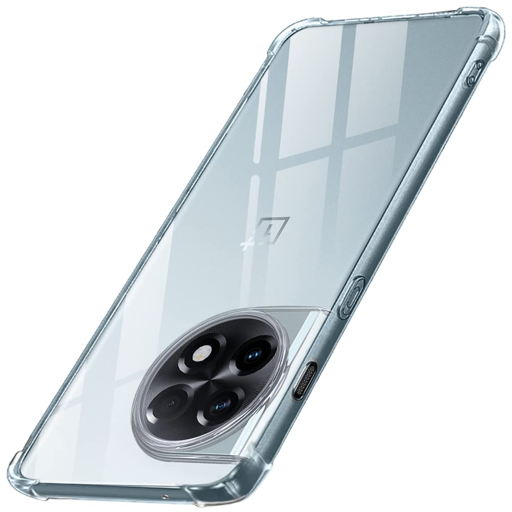 TheGiftKart Crystal Clear Back Cover Case for OnePlus 11R 5G | Shock Proof 360 Degree Protection | Hard Clear Back Cover Case for OnePlus 11R 5G (PC & TPU, Transparent Bumper)-image-5