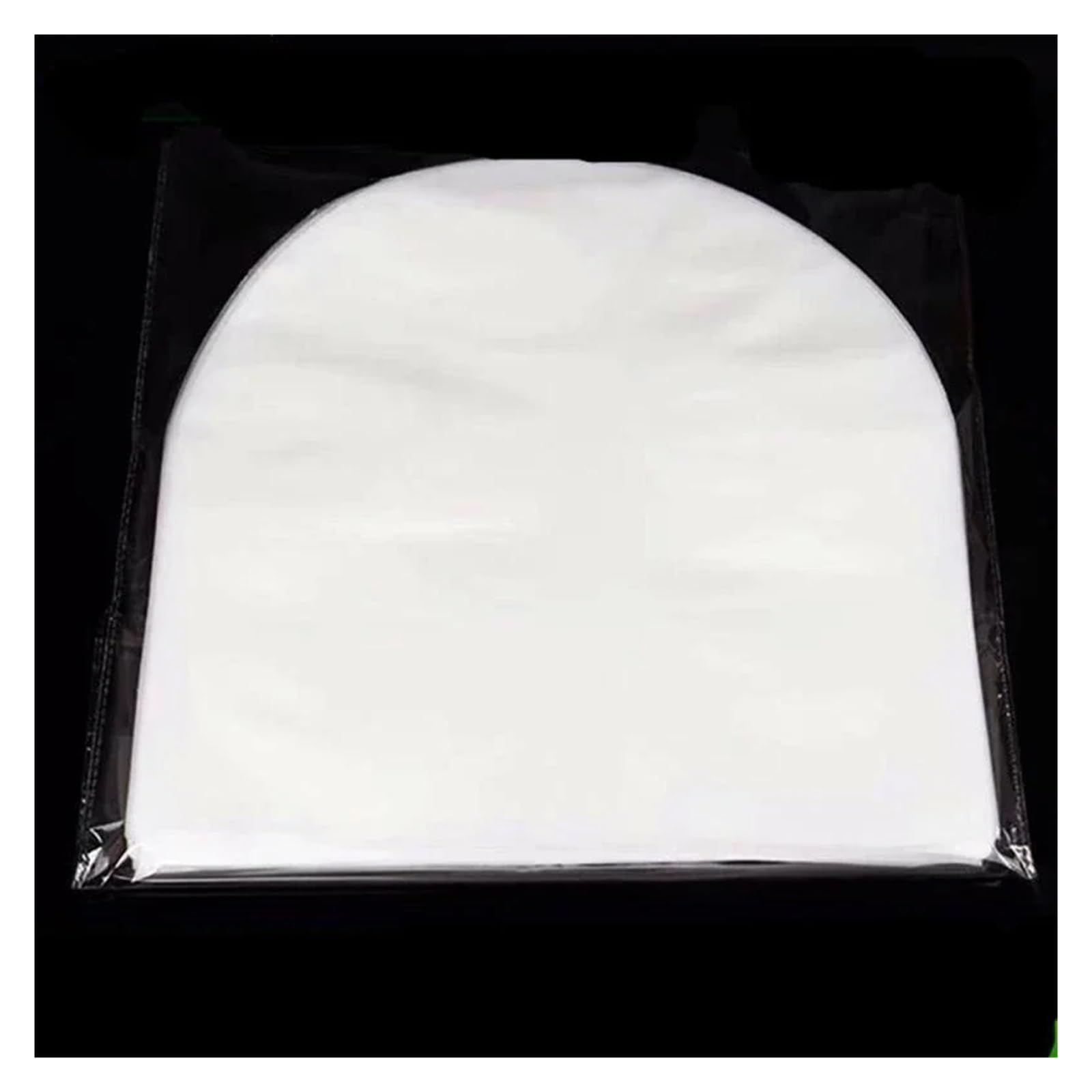 Copertine Interne per Dischi in Vinile 15/50 Pezzi Buste for Dischi da 12 Pollici for LP LD for in Vinile Maniche Interne Copertura Protettiva in plastica Trasparente(Transparent 50PCS)
