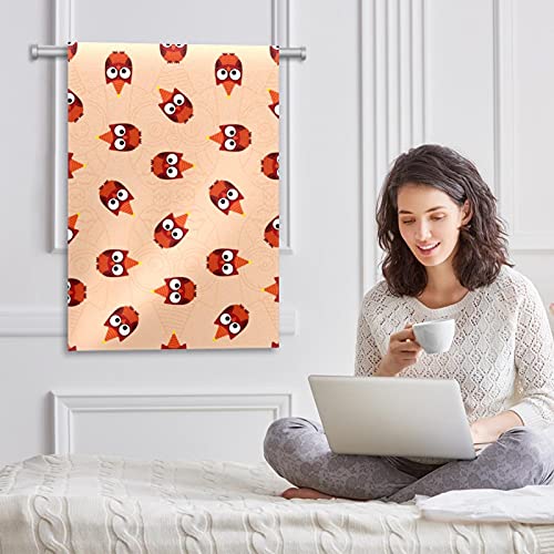 Drapeau de jardin hibou double face en polyester pongé résistant - 6