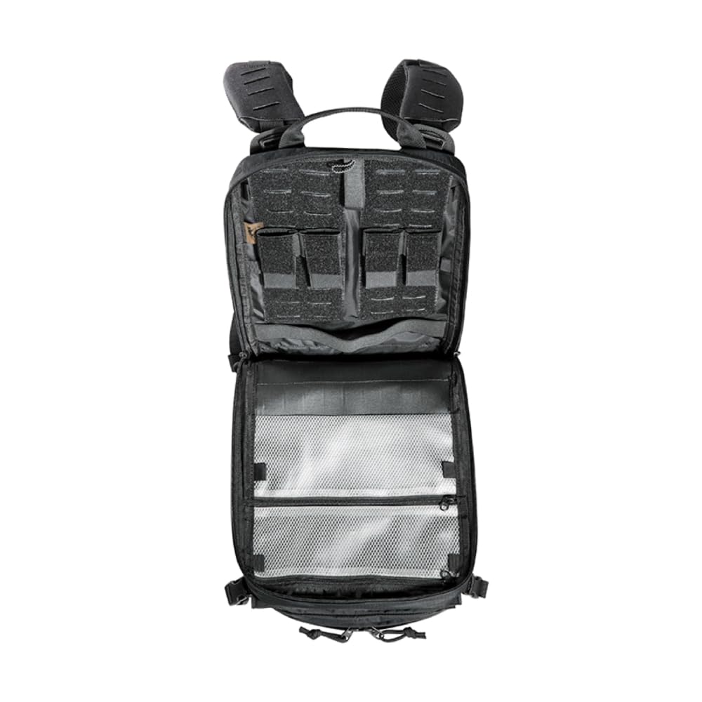 Tasmanian Tiger TT Modular Gunners Pack 14L - Leichter, taktischer Militär-Rucksack anbringbar am Plattenträger, Molle-Kompatibel mit abnehmbaren Pouches und Magazin-Taschen
