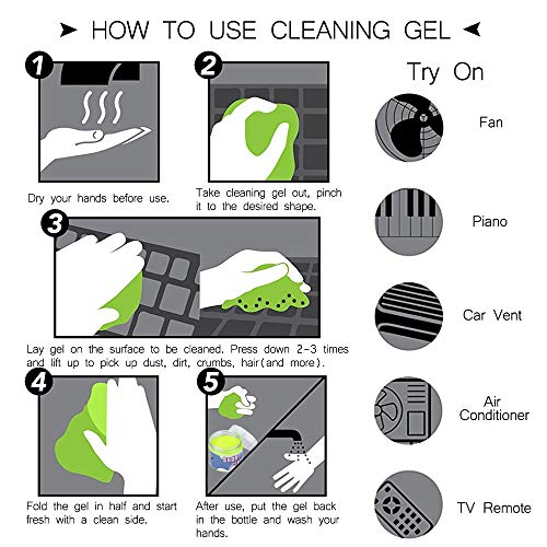 image for senrokes Auto Car Detailing Cleaning Gel - Car Cleaning Gel Putty Auto