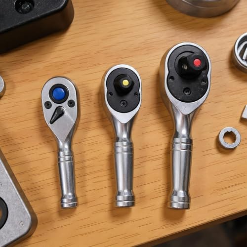 Clé à cliquet en acier au chrome vanadium durable pour l'assemblage mécanique - 4