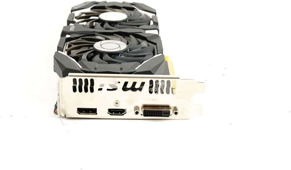 MSI Computer GTX 1060 3GT OC NVIDIA GeForce 3GB GDDR5 DVI/HDMI/DisplayPort PCI-Express Video Card (Renewed)