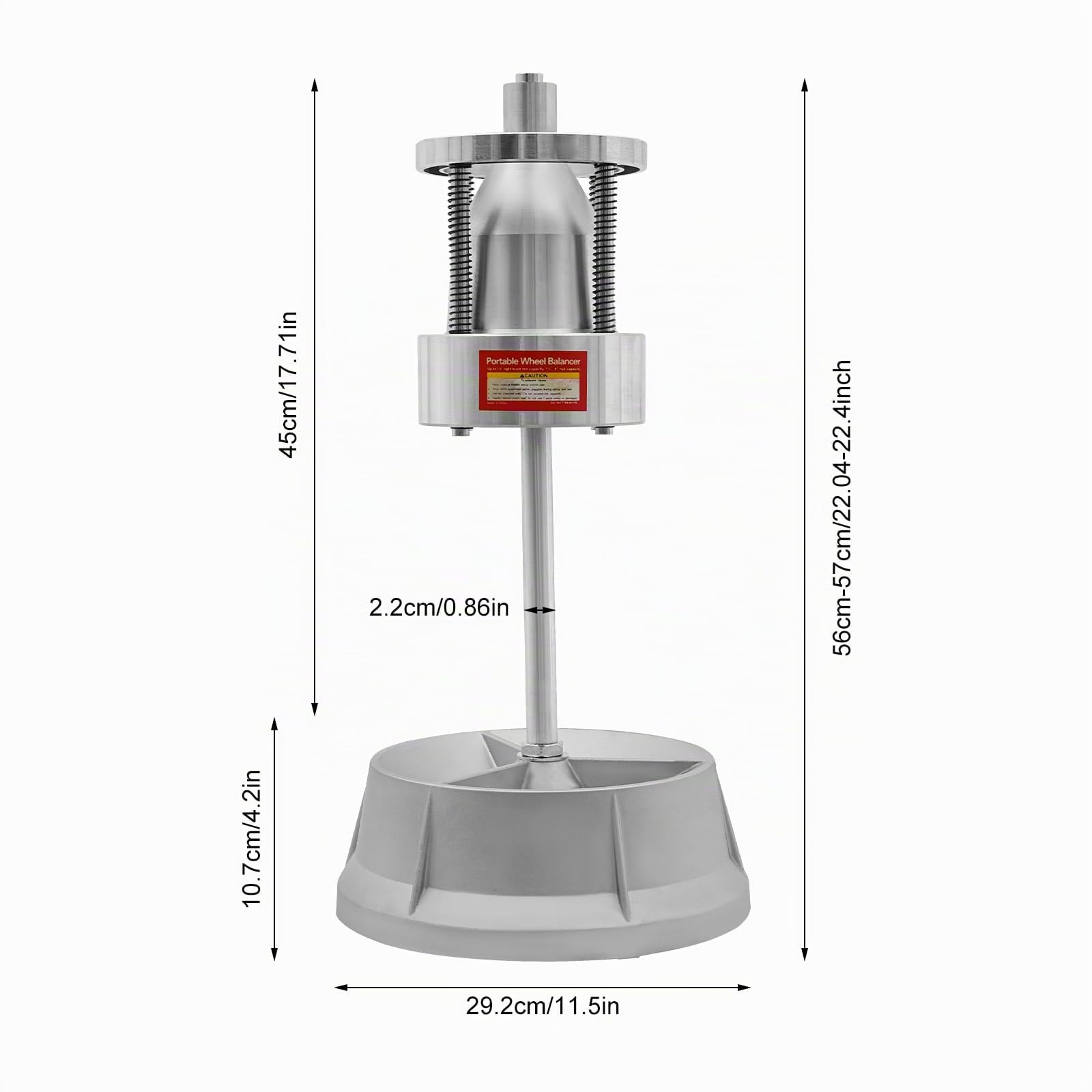 Equilibratore pneumatici macchina bilanciatrice pneumatici bilanciatore pneumatici macchina equilibratrice portatile professionale macchina equilibratrice pneumatici per pneumatici da 1-4