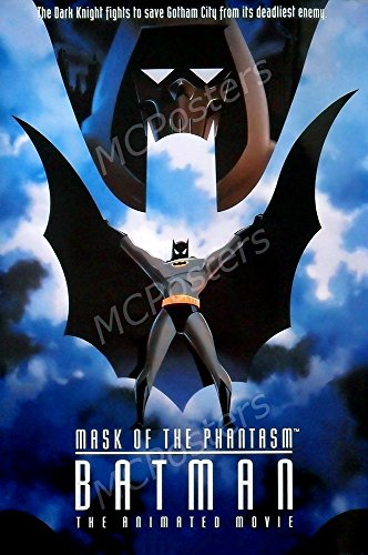 PremiumPrints - Batman Mask of The Phantasm Movie Poster- XMCP122 Premium Canvas 11