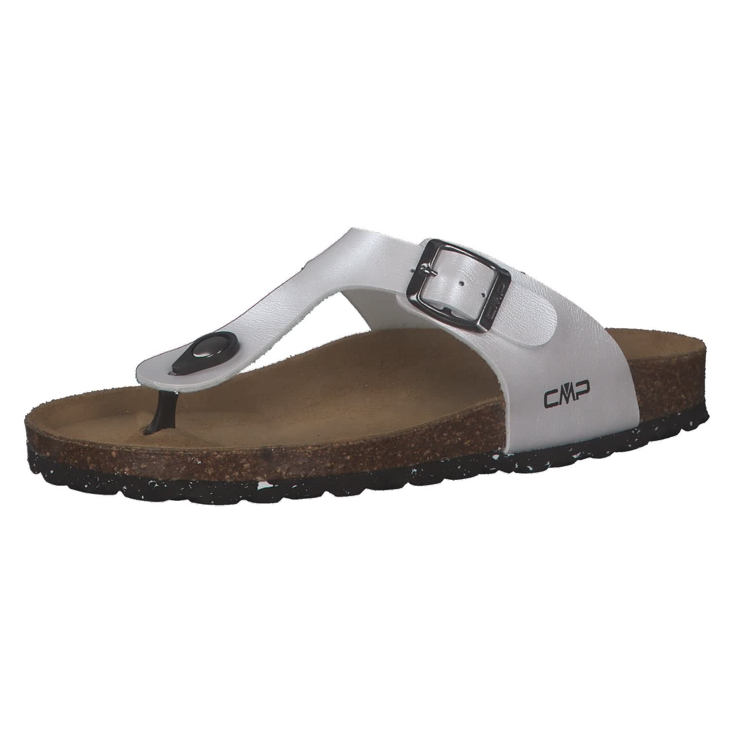 CMP Women's Flip Flop Hiking Shoe, Bianco, 5.5 UK