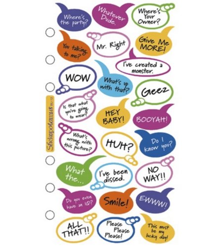 Sticko Classic Stickers, Assorted Captions