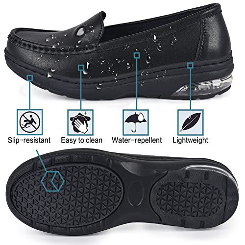 Sasuwa Nurse Shoes for Women Comfortable Work Shoes Slip Resistan