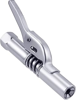 1pc Locking Grease Coupler, Grease Gun Coupler Quick Release Lock Heavy Duty Grease Gun Fittings Compatible with Grease Guns 1/8" NPT Fittings, Upgrade to 12000PSI