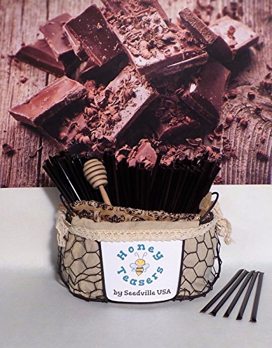 Paquete de 5 palitos de miel sabor chocolate miniatura 1
