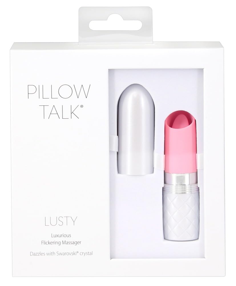 Pillow Talk Lusty Stimolatore clitorideo Rosa 9,4 cm