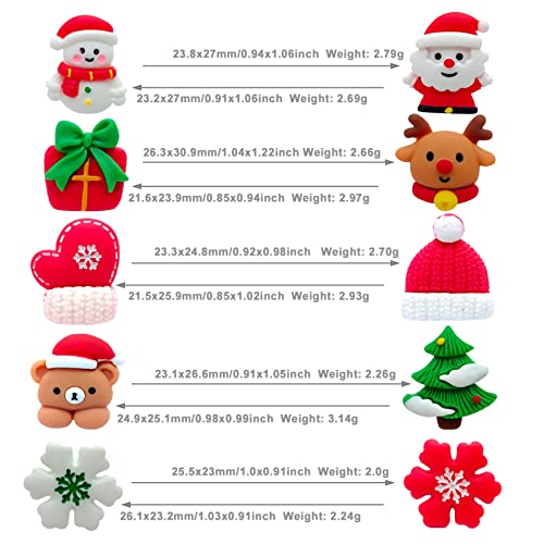 Christmas Decorative Push Pins, 30 Pcs Thumb Tacks Creative Diy Handmade Thumbtack Pushpins For Bulletin Board Map Cork Board Calendar Photo Wall Home Office School Supplies #TOP1