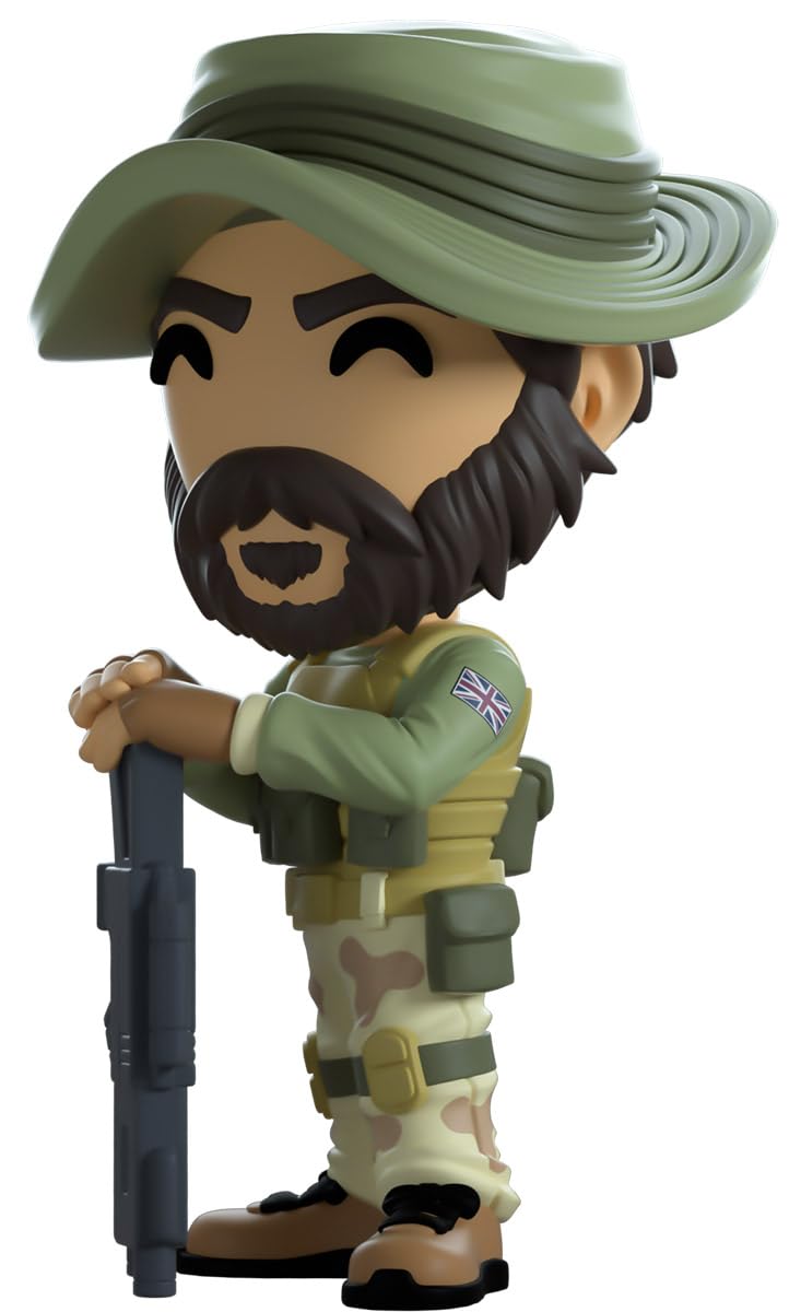 You Tooz Captain Price Figurine en Vinyle de 11,9 cm, Collection Call of Duty Captain Price, Vert, Marron