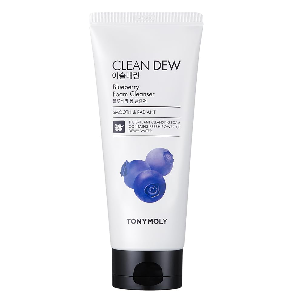 TONYMOLY Clean Dew Blueberry Foam Cleanser