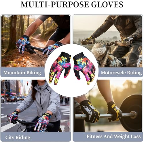 Guantes para ciclismo unisex con palma antideslizante miniatura 7