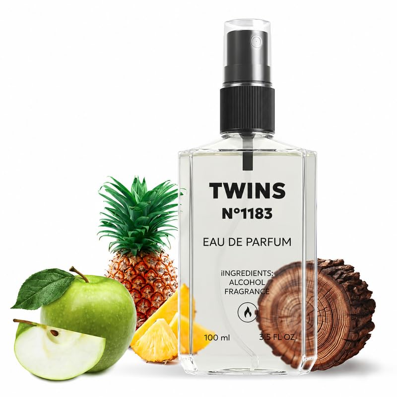 TWINS Impression of Aventus | Perfume for Men Eau de Parfum | No.1183 | 3.4 Fl Oz / 100 ml