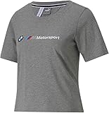 Formula 1 BMW Motorsport Women's Logo Tee, Medium Gray Heather, M