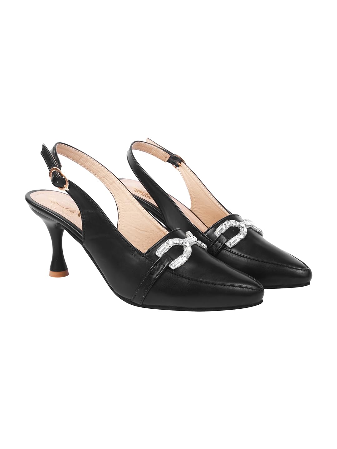 Women Pull On Pump Heels