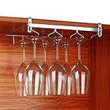 glas hanger ketting Ideal für die Anzeige Ihre Glas-Schale, Entwurf für Weinliebhaber，Wandmontiert Weinglas Kleiderbügel für Bar, Club, Haus