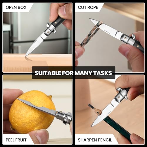 Image of FUNBRO Small Pocket Knife, Cool Knives Box Cutter, EDC Knifefor Every Day Carry, Small Gift for Women Men