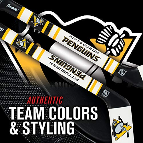 Image of Franklin Sports NHL Team Mini Soft Hockey Stick Set - NHL Team Soft Foam Mini Hockey Stick and Ball - Great Toy for Kids