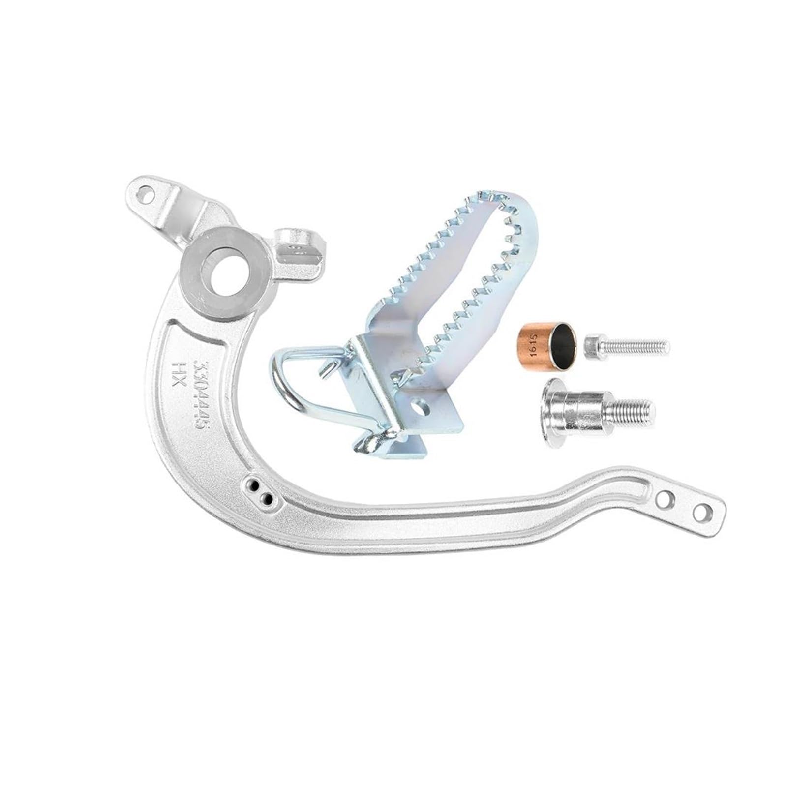 Palanca de pedal de freno trasero para Benelli TRK 251 502 702X con tornillos 6