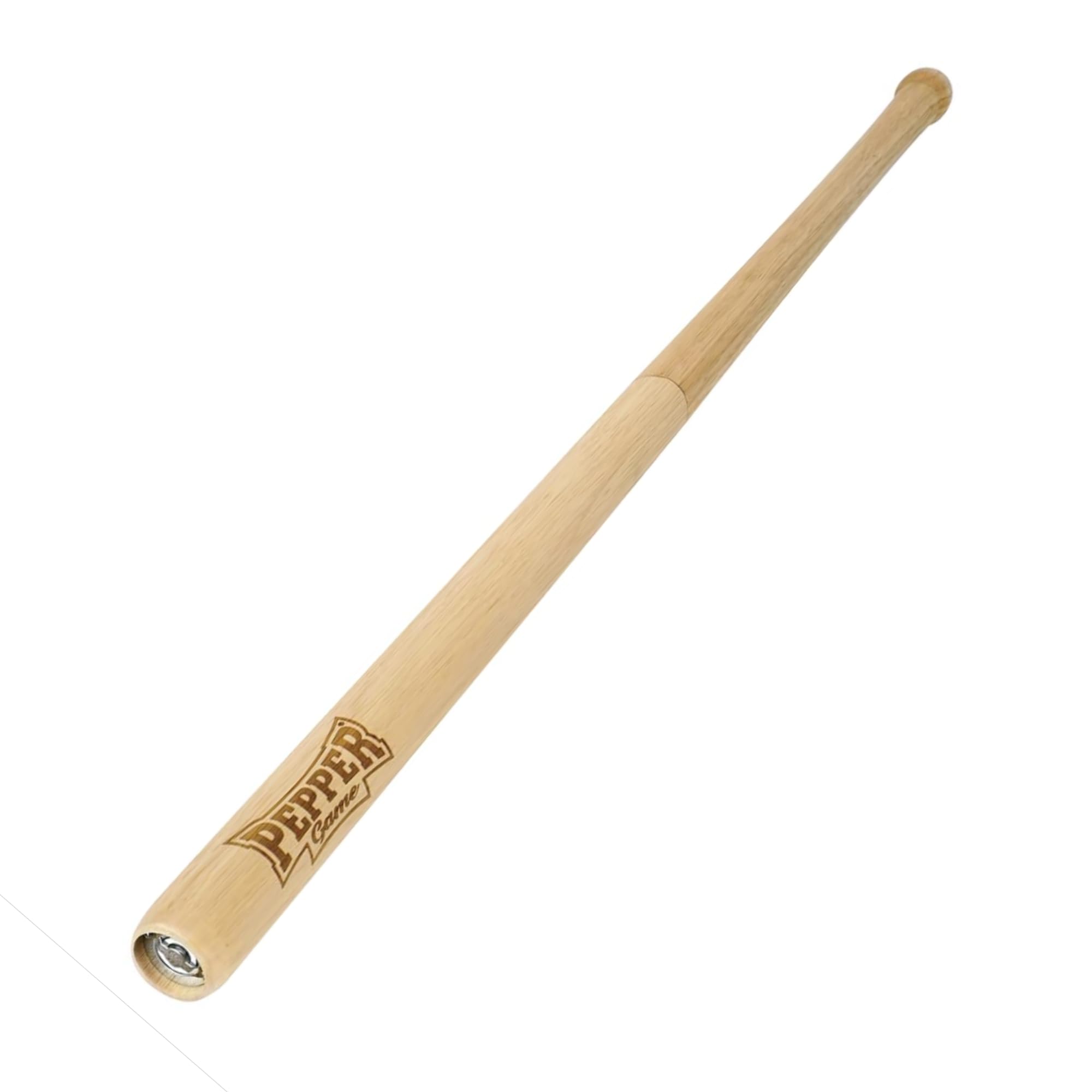 Macinapepe Pepper Game | 71 cm mazza da baseball | macina pepe in ceramica | legno di albero di gomma | con supporto a parete in acciaio inox | grande macinapepe legno | macina pepe | macina