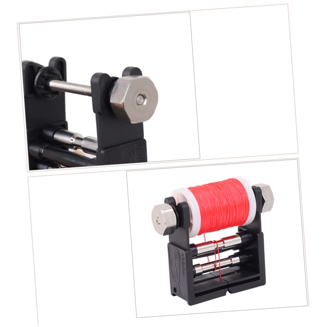 BIUDECO Adjustable Tension Winder Tool Aluminum Alloy String Serving Device for Roller Design for Smooth Operation and Replacement