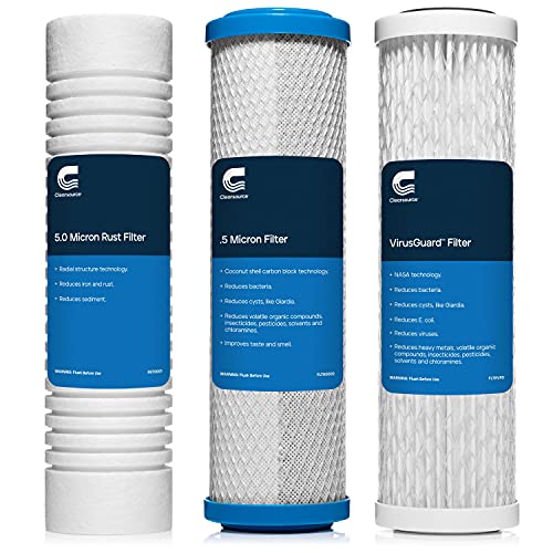 Ultra RV Water Filter System with VirusGuard - Ultra Protection Against Viruses, Bacteria & Cysts