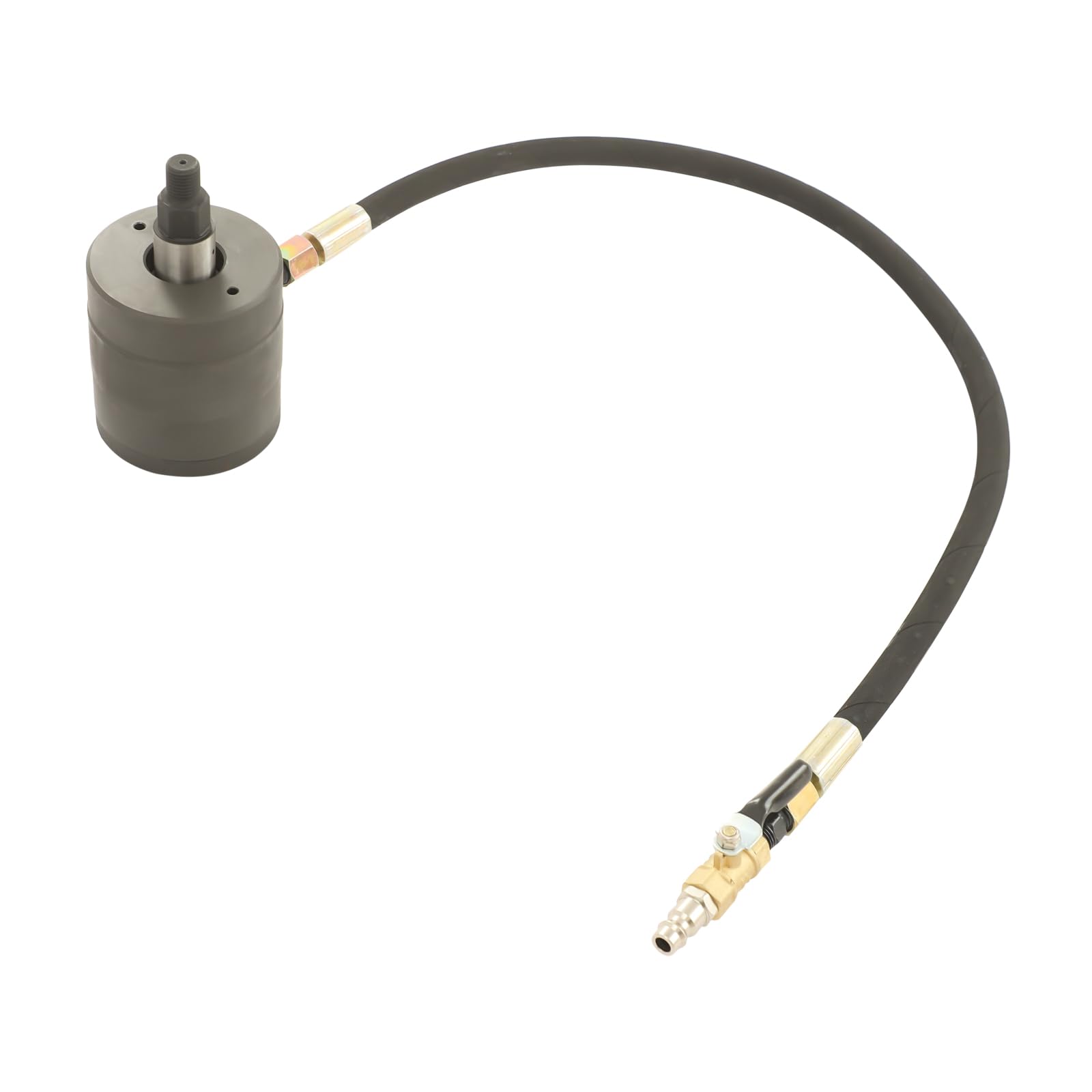 Set di 24 pezzi per estrattore di iniettori diesel, estrattore pneumatico per iniettori con 19 adattatori, set di estrazione iniettori diesel (Nero+Blu)