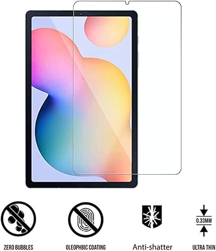 Miniatura 5 de Protector de pantalla para tableta Samsung Galaxy S6 Lite, vidrio protector de pantalla transparente antiarañazos para Galaxy Tab S6 Lite SM-P610N