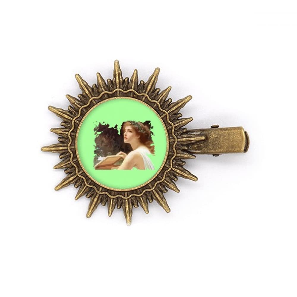 Sagittarius Agriculture Kingship Spring Hairpin Sun Headwear Retro Metal Clips Pin