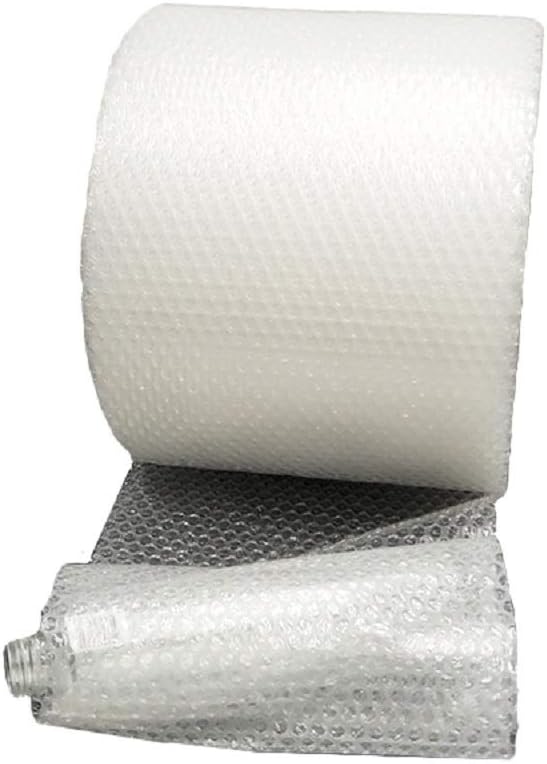 Cushioning Bubble Wrap Roll 165 ft, 3/16" x 12"(Width), Perforated Every 12", Small Bubble, Shipping Supply Made in USA Quality Bubble Pack of 2