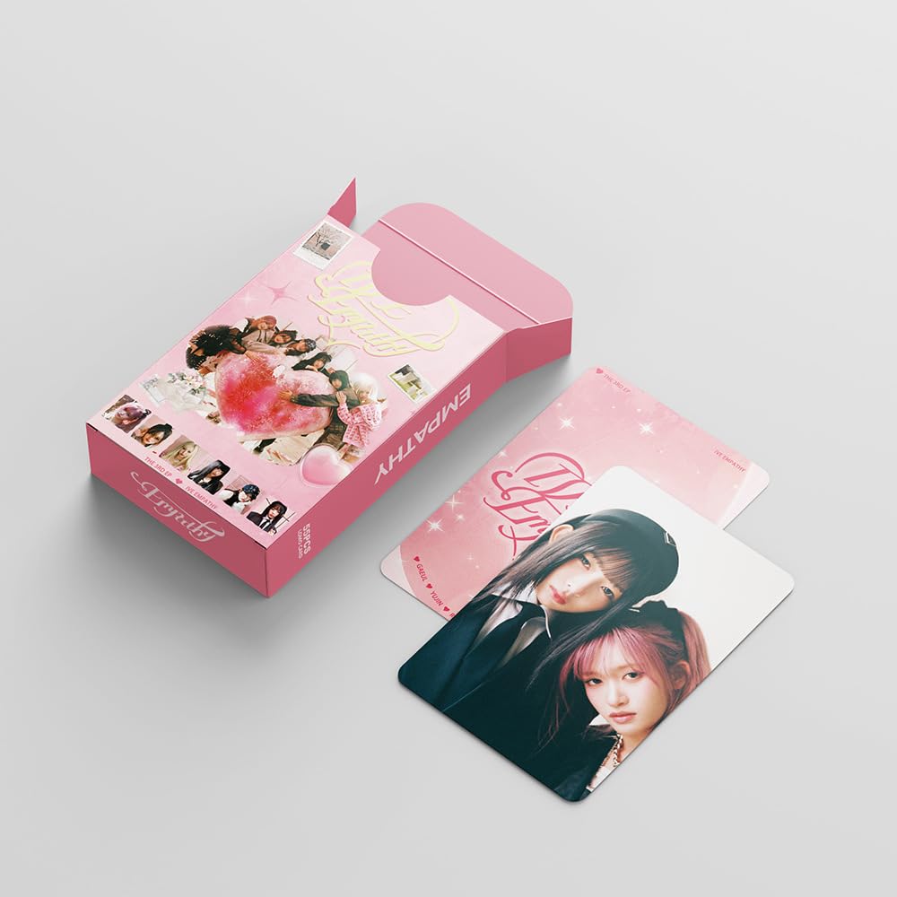 IVE Photocards, 55 sztuk kartek ze zdjęciami IVE, nowy album, koreańskie karty ze zdjęciami gwiazd, must-have dla fanów (C)
