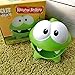 Om Nom СUT THE ROPE PLASTIC TOY Fruit Lunch box -Om Nom open mouth - Cut The Rope Figures-Cut the Rope Stuffed Animal-Cut The Rope Toys - Nommies-om nom frog-cut the rope magic -Om-nom Figure Plastic