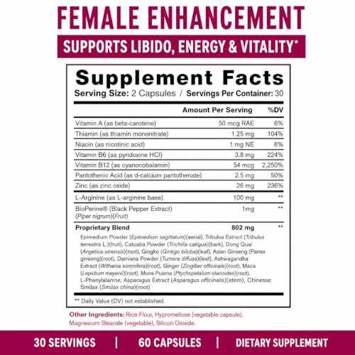 Amplicell Women's Libido Support Capsules
