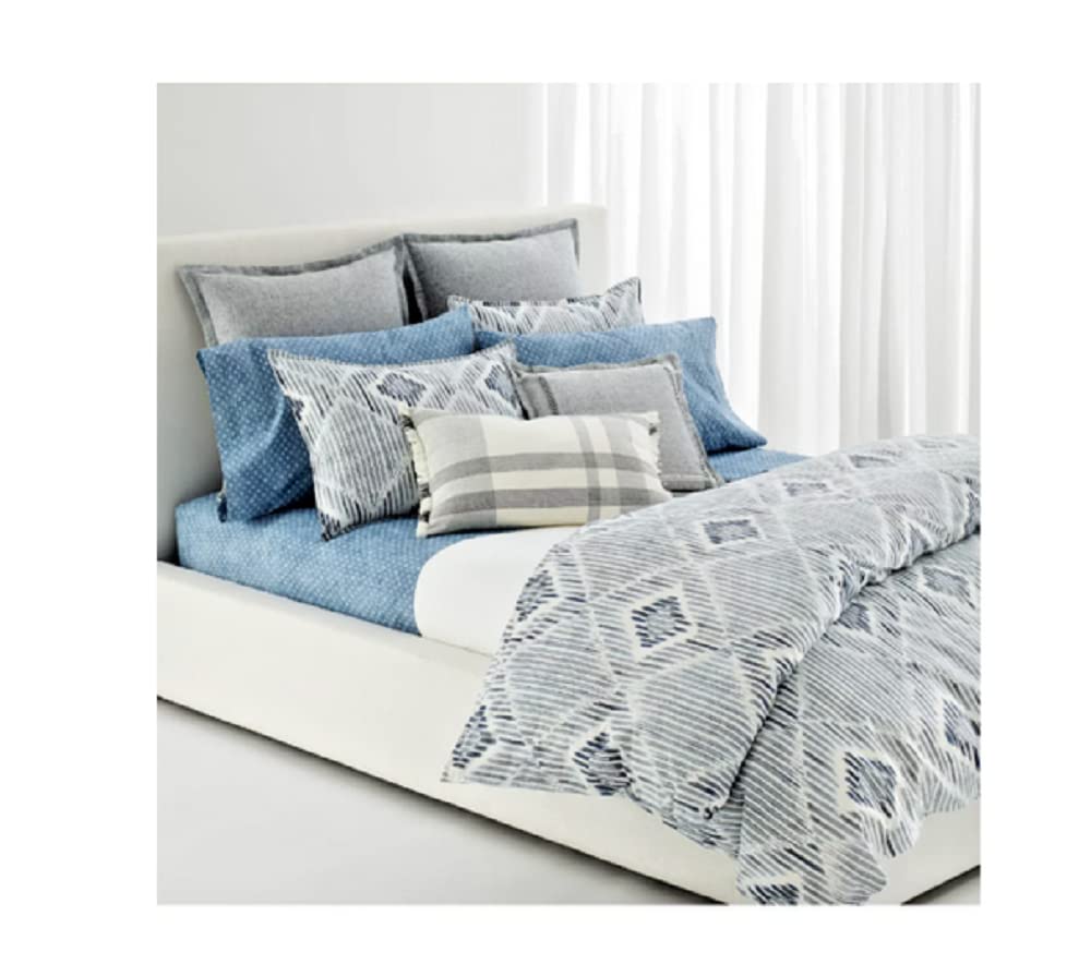 Amazon.com: Lauren Ralph Lauren Austen Diamond Graphic Blue Grey