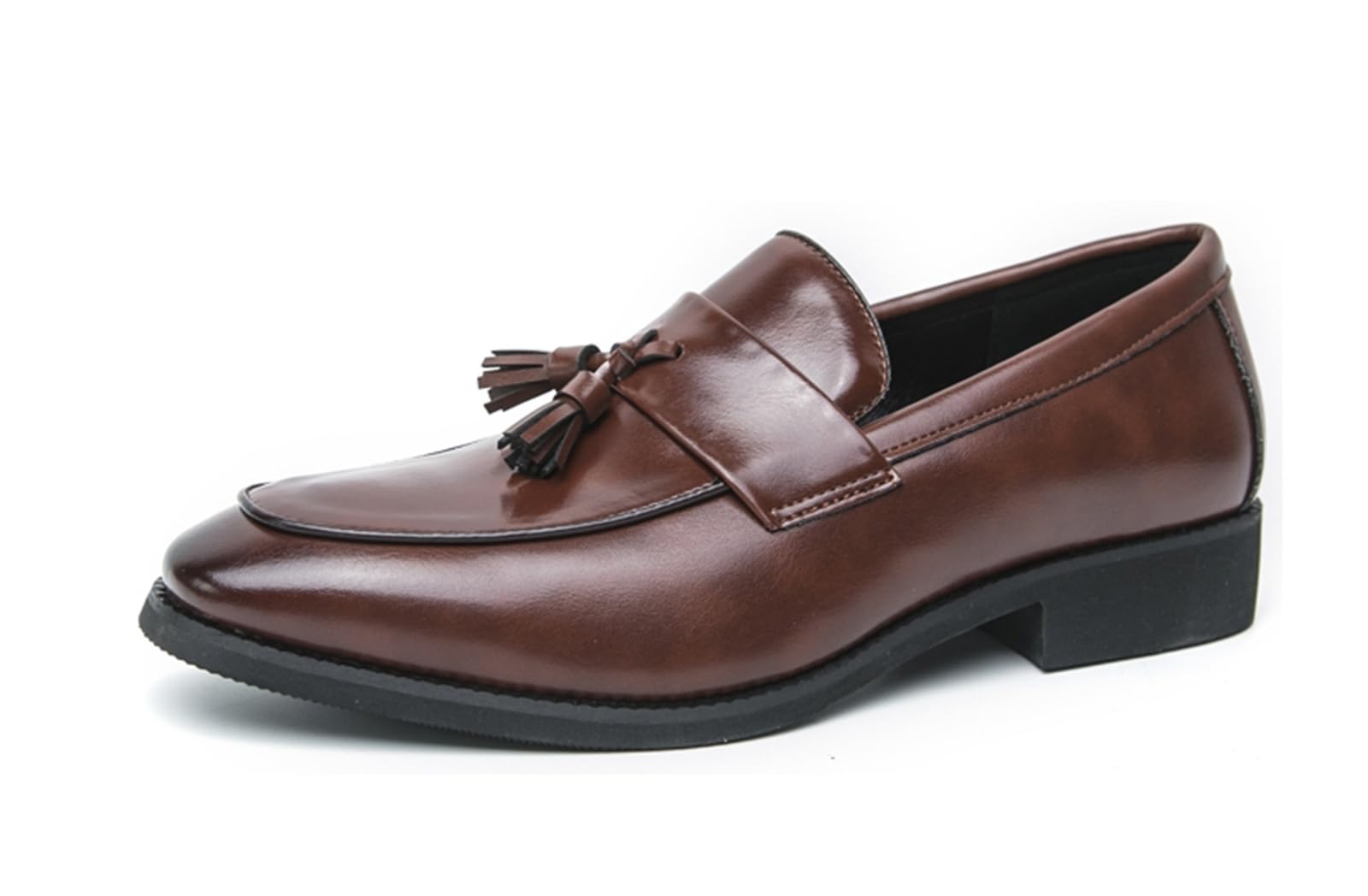 Męskie buty wsuwane z frędzlami, wygodne, na lato, mokasyny
