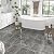 10-Pack 10 Sq.Ft Peel and Stick Floor Tiles Vinyl Glossy Pattern Flooring, 12” x 12” Self Adhesive Vinyl Flooring DIY for Kitchen, Bathroom, Laundry, Polish Dark Grey Marble