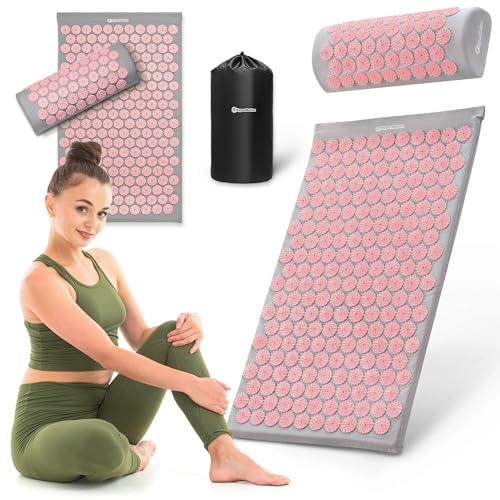 HyperMotion Akupressurmatte mit Kissen...
